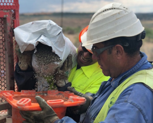 Instalación de piezómetros hidrogeología