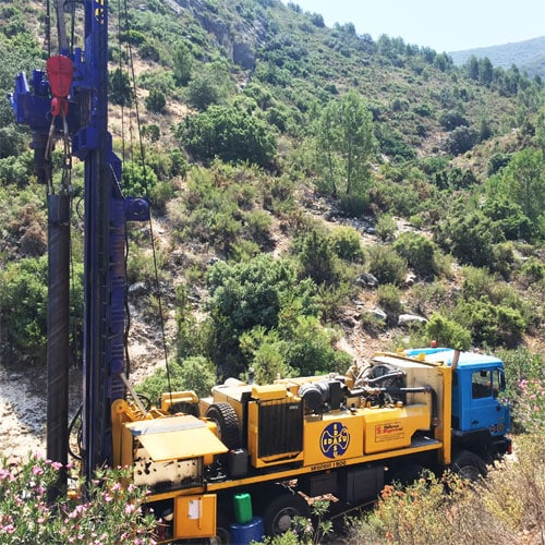 Trabajos de hidrogeología